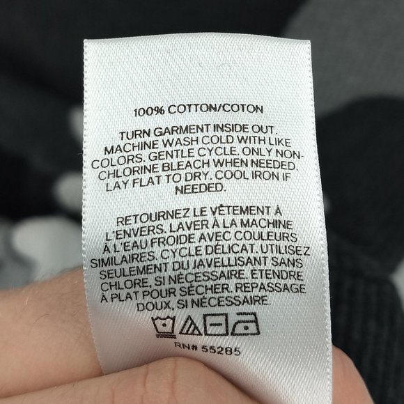 Express Small Grey Camo Waffle Pullover Sweater - Picture 6 of 6